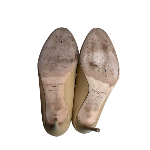 Jimmy Choo Nude Esme 100 Stilettos size 38 - Picture 9 of 9